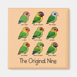 Imán Los nueve originales