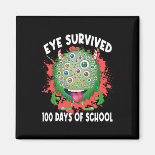 Imán Los Ojos Sobrevivieron 100 Días De La Escuela 100 