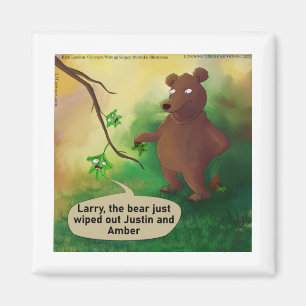 Imán Los Osos Van En Los Bosques Funny Rick London