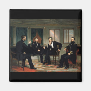 Imán Los pacificadores con Abraham Lincoln