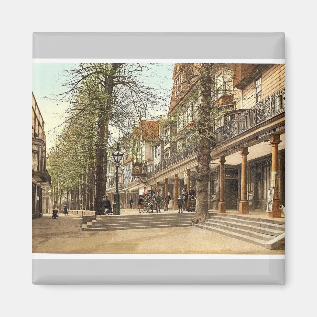 Imán Los Pantiles, III, Tunbridge Wells, Inglaterra rar (Frente)