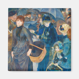 Imán Los paraguas, 1881-1886, por Pierre-Auguste Renoir
