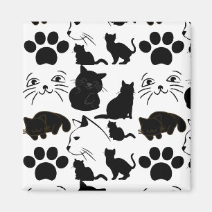 IMÁN LOS PATRONES DE LOS GATOS NEGROS LLEVAN PAPEL A PI