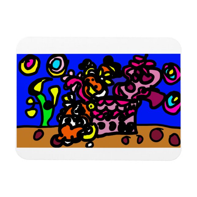 Imán Los peces payaso aman  (Horizontal)