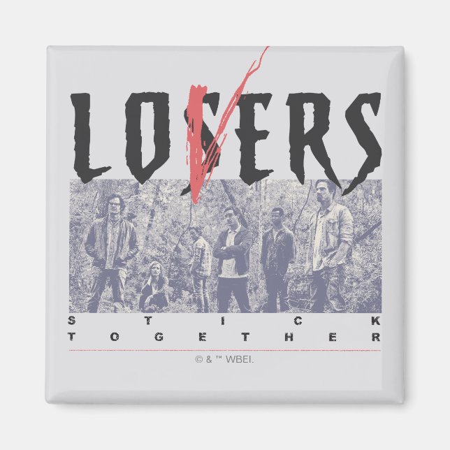 Imán Los perdedores se quedan juntos (Frente)