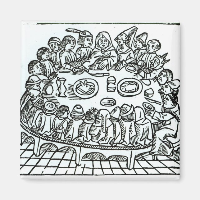 Imán Los peregrinos de Canterbury (Frente)