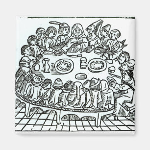 Imán Los peregrinos de Cantorbery