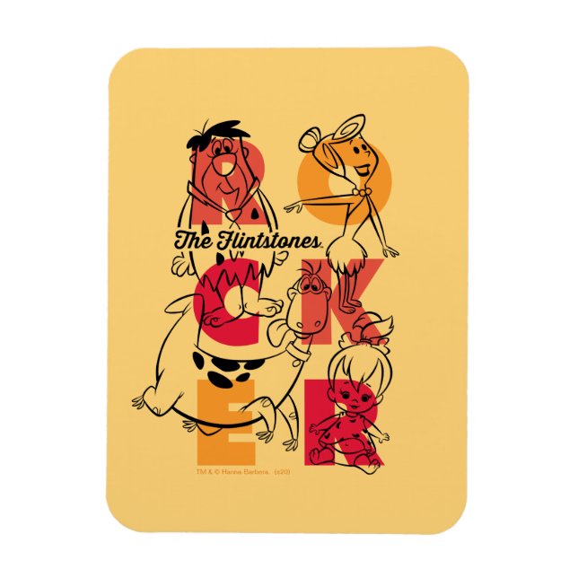 Imán Los Picapiedra | ROCKER (Vertical)