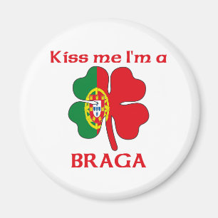Imán Los portugueses personalizados me besan que soy