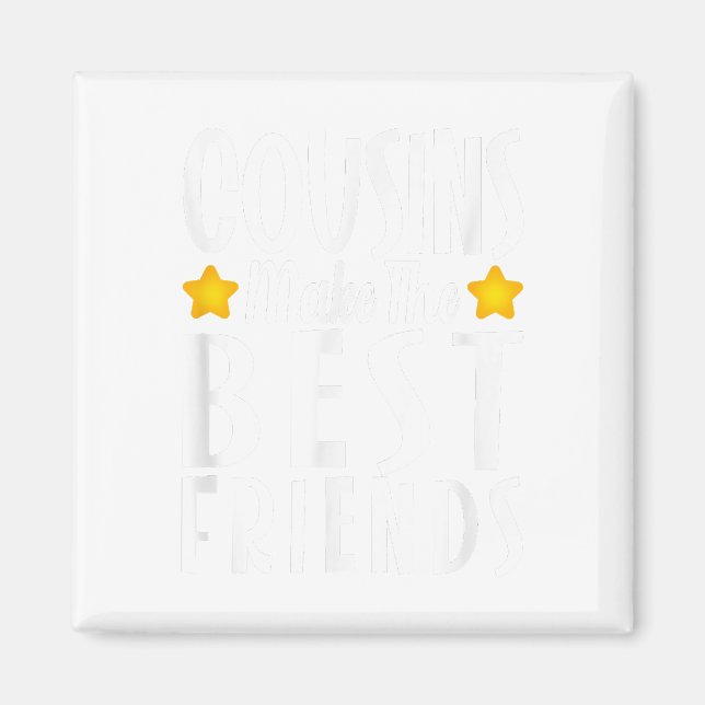 Imán Los primos convierten a los mejores amigos en grac (Frente)