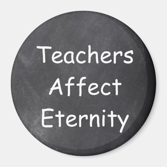 Imán Los profesores afectan el regalo de diseño de tabl (Frente)