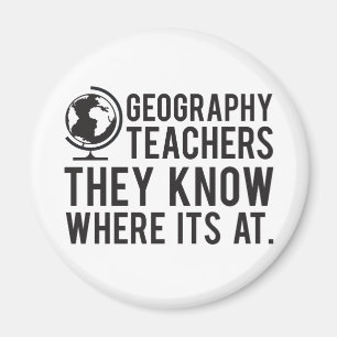 Imán Los profesores de la geografía, saben en donde
