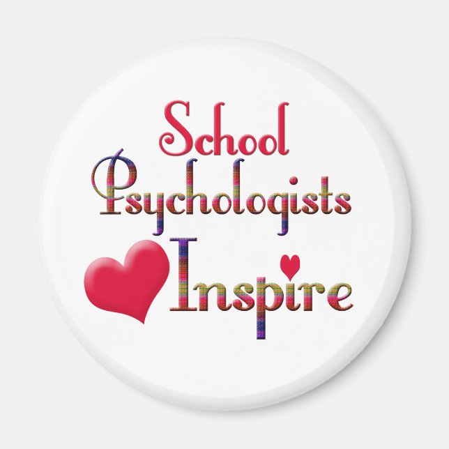 Imán Los psicólogos escolares inspiran (Frente)
