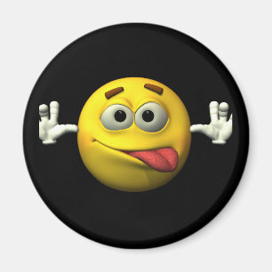 Imán Los pulgares suben el carácter de la cara