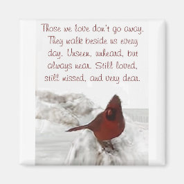 Imán "Los que amamos no se van"