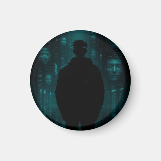 Imán Los que te están vigilando ahora (Frente)