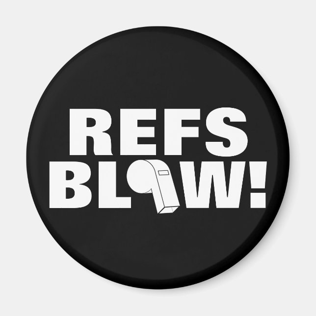 Imán ¡Los Refs Se Mueven! (Frente)