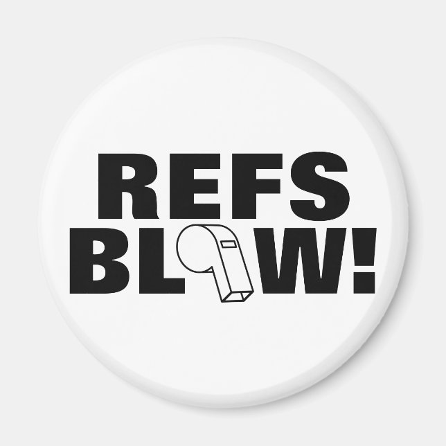 Imán ¡Los Refs Se Mueven! (Frente)
