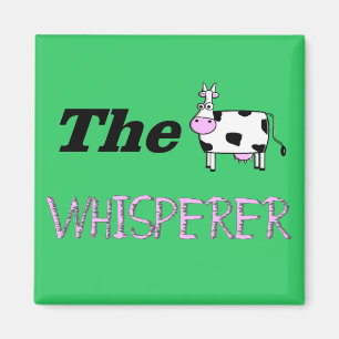 Imán Los regalos de The Cow Whisperer
