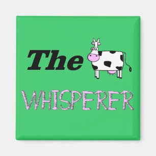 Imán Los regalos del Whisperer de la vaca