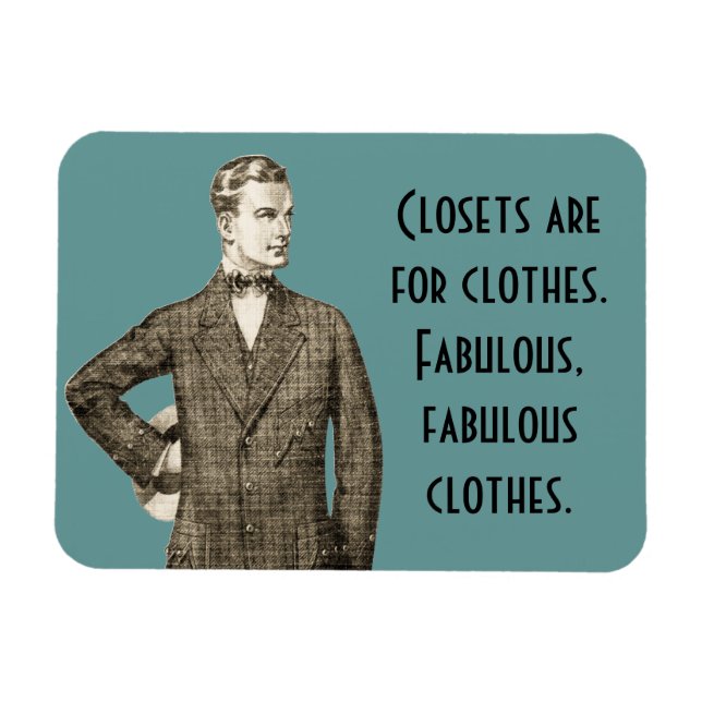 Imán Los Ropas Son Para Ropa (Horizontal)