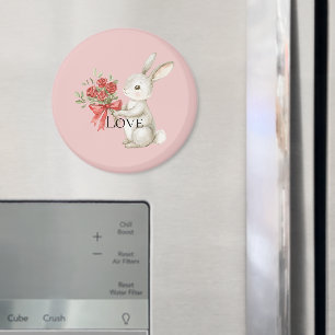 Imán Los Rosas conejillos aman