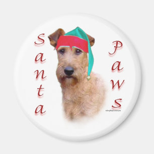 Imán Los Santa Paws del Territorio Irlandés