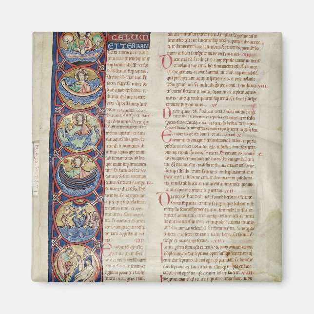 Imán Los seis días de la creación (Frente)