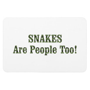 Imán ¡Los SNAKES También Son Gente!