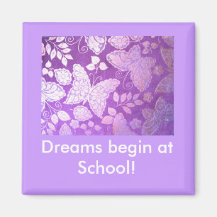 Imán ¡Los sueños empiezan en la escuela! LOCKER MAGNET