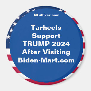 Imán Los Tarheels apoyan a TRUMP 2024 después de Fridge