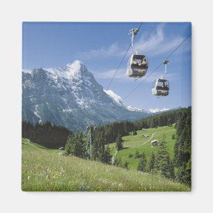 Imán Los teleféricos acercan al Jungfrau