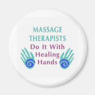 Imán Los Terapistas De Masaje Lo Hacen Con Las Manos De