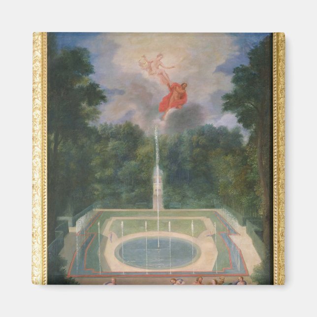 Imán Los terrenos de Versalles con Marte (Frente)