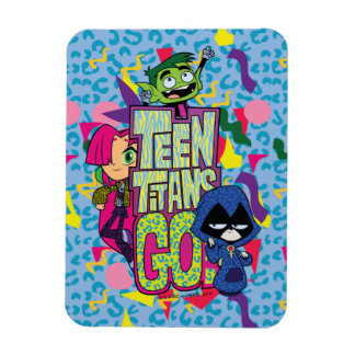 Imán ¡Los titanes adolescentes se van! | Logo de "Chica
