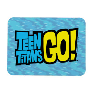 Imán ¡Los titanes adolescentes se van!   Logotipo
