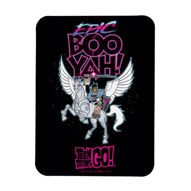 Imán ¡Los titanes adolescentes se van! | Warrior Cyborg (Vertical)