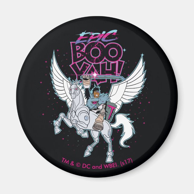 Imán ¡Los titanes adolescentes se van! | Warrior Cyborg (Frente)