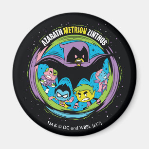 Imán ¡Los titanes adolescentes van! cuervo "Azarath