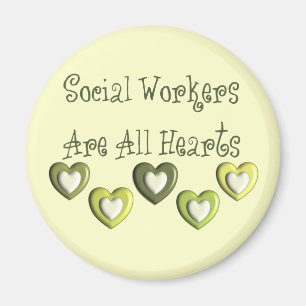 Imán Los trabajadores sociales son regalos del corazón