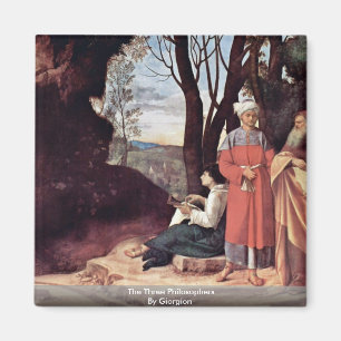 Imán Los Tres Filósofos De Giorgione