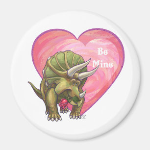 Imán Los triceratops románticos son míos