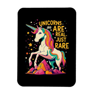 Imán Los unicornios son reales, solo que raros