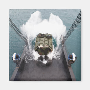 Imán Los vehículos del asalto de carros anfibios