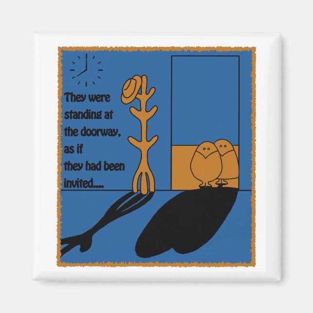 Imán Los visitantes (Frente)