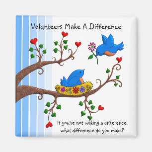 Imán Los Voluntarios Hacen La Diferencia