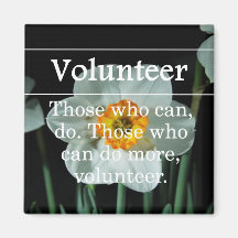 Los voluntarios hacen más por otros