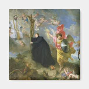 Imán Los votos del santo Aloysius de Gonzaga