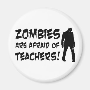 Imán Los zombis tienen miedo de profesores