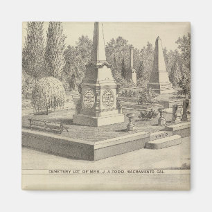 Imán Lote del cementerio Sacto, res Woodland